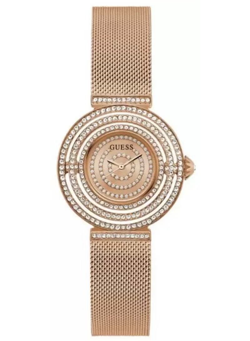 GUESS Dream Women's Analog Quartz Rose Gold Stainless Steel Watch GW0550L3 - 36m - Image 1